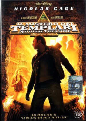 Il Mistero Dei Templari DVD in Italiano Nicolas Cage