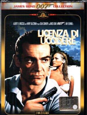 007 Licenza Di Uccidere. DVD in Italiano Sean Connery Versione da edicola