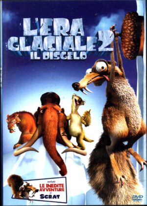 L'Era Glaciale 2. Il Disgelo con le inedite avventure di Scrat. DVD in Italiano