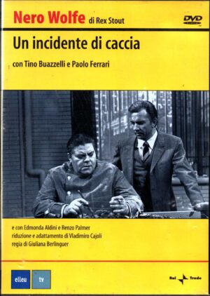 Un incidente di caccia - Nero Wolfe (Tino Buazelli) DVD Versione da edicola - DVD in Italiano