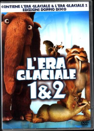 L' Era Glaciale 1 e 2 Edizione Doppio Disco. 4  DVD in Italiano