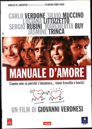 Manuale D'Amore . DVD in Italiano Carlo Verdone