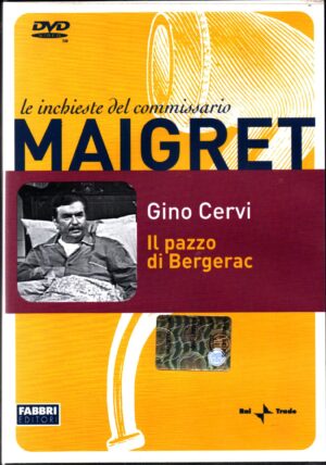Maigret il pazzo di begerac DVD in Italiano Versione da edicola