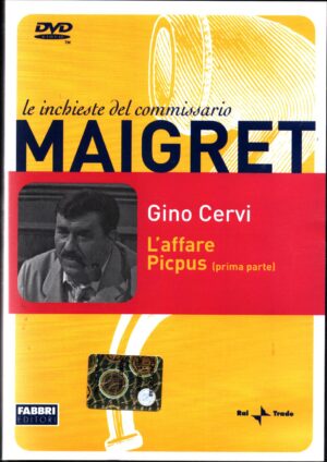Maigret e L'Affare Picpus. Prima Parte- Le Inchieste Del Commissario Maigret DVD in Italiano Versione da edicola