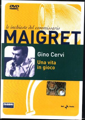 Una vita in gioco - DVD Le Inchieste del Commissario Maigret (Gino Cervi) - Versione da edicola - DVD in Italiano