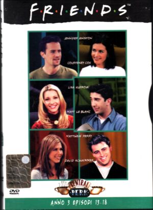 Friends. Terza Stagione 3 Episodi 13-18 DVD in Italiano Jennifer Aniston