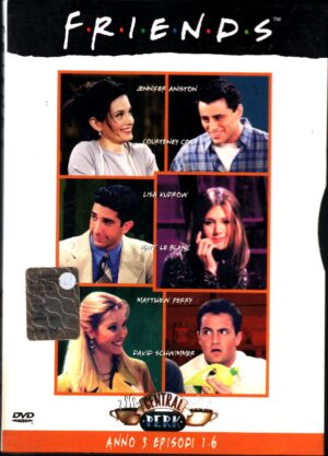 Friends. Terza Stagione 3. Episodi 01-06 DVD in Italiano Jennifer Aniston
