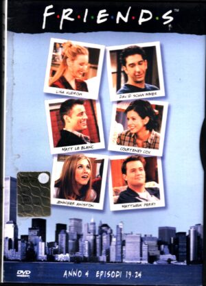 Friends. Quarta Stagione 4. Epispdi 19-24 DVD in Italiano Jennifer Aniston