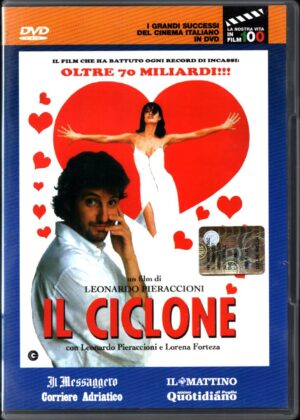 IL CICLONE. Vol.3 DVD in Italiano LEONARDO PIERACCIONI Versione da edicola