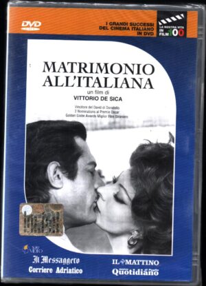 Matrimonio all'italiana. I Grandi Successi del Cinema Italiano vol. 13. DVD in Italiano. Versione da edicola