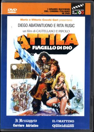 Attila flagello di Dio. I Grandi Successi del Cinema Italiano vol. 98. DVD in Italiano. Versione da edicola