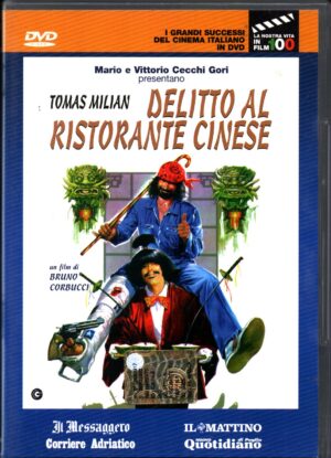Delitto Al Ristorante Cinese DVD Vol.32 in Italiano Tomas Milian Versione da edicola