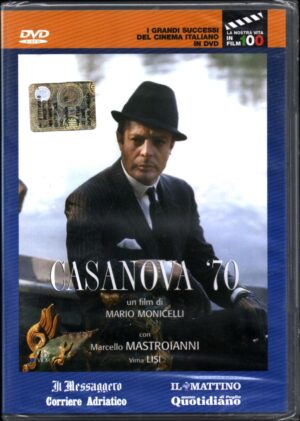 Casanova '70. I Grandi Successi del Cinema Italiano vol. 43. DVD in Italiano. Versione da edicola. Nuovo