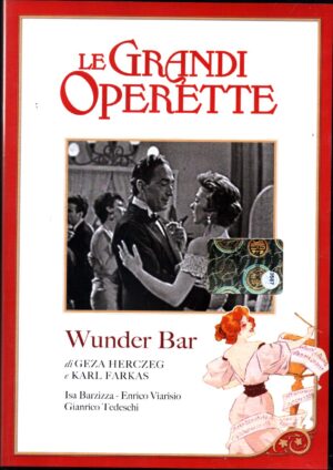 Wunder bar - Le grandi operette DVD in Italiano Karl Farkas Versione da edicola