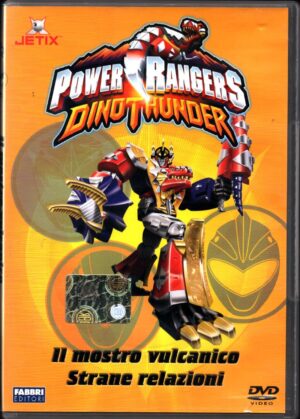 Il mostro vulcanico - Strane relazioni - DVD Power Rangers Dino Thunder - Versione da edicola - DVD in Italiano