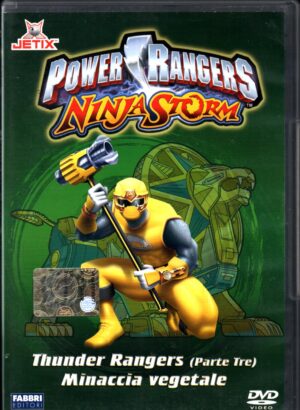 Power Rangers Ninja Storm: Minaccia vegetale DVD in Italiano Versione da edicola