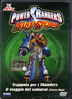 Power Rangers Ninja Storm: Il Viaggio del samurai (Parte Uno) DVD in Italiano Versione da edicola