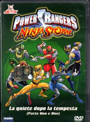 Power Rangers Ninja Storm: Trappola per i Thunders, La quiete dopo la tempesta ( Parte Uno e Due) DVD in Italiano Versione da edicola