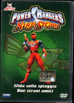 Power Rangers Ninja Storm: Sfida sulla Spiaggia, Due strani amici. DVD in Italiano. Versione da edicola