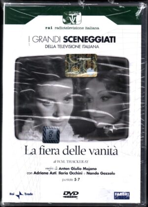 La Fiera Della Vanita' - I Grandi Sceneggiati della Televisione Italiana Episodi 5-7 con 2 DVD in Italiano in Italiano Versione da edicola