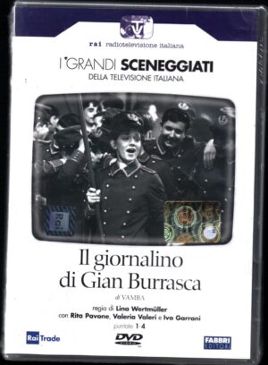 Il Giornalino di Gianburrasca- Prima Parte I Grandi Sceneggiati della Televisione Italiana 2 DVD in Italiano Versione da edicola