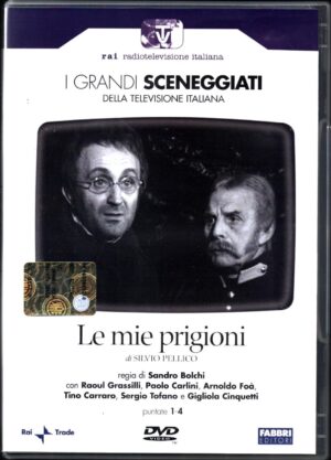 Le mie prigioni. Miniserie TV Completa Episodi 1-4 con n. 2 DVD in Italiano. I grandi Sceneggiati Rai. Versione da edicola
