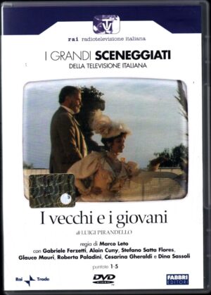 I vecchi e i Giovani - Serie Completa I Grandi Sceneggiati della Televisione Italiana PUNTATE 1-5 con 2 DVD in Italiano Versione da edicola