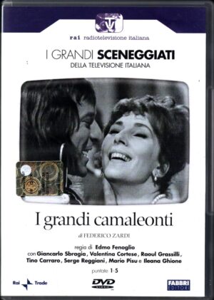 I grandi Camaleonti Serie Completa I Grandi Sceneggiati della Televisione Italiana PUNTATE 1-5 con 2 DVD in Italiano Versione da edicola
