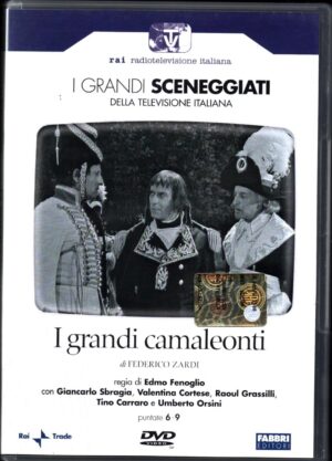 I Grandi Camaleonti I Grandi Sceneggiati della Televisione Italiana PUNTATE 6-9 con 2 DVD in Italiano Versione da edicola
