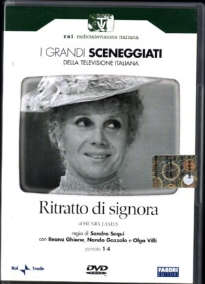 Ritratto di signora - Miniserie TV Completa DVD RAI (Episodi 1-4) (2 DVD) I Grandi Sceneggiati RAI - Versione da edicola DVD in Italiano