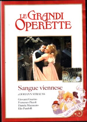Sangue Viennese (1991) di Johann Strauss - DVD Le Grandi Operette - Versione da edicola - DVD in Italiano