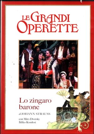 Lo Zingaro Barone di Johann Strauss (2001) - DVD Le Grandi Operette - Versione da edicola - DVD in Italiano