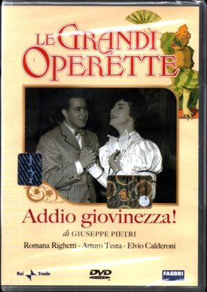 Addio Giovinezza (Giuseppe Pietri) - DVD Le Grandi Operette - Versione da edicola - DVD in Italiano