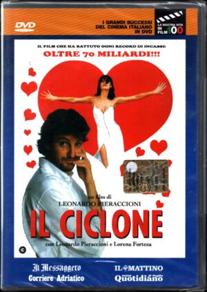 IL CICLONE - Vol. 3 LEONARDO PIERACCIONI DVD in Italiano Versione da edicola