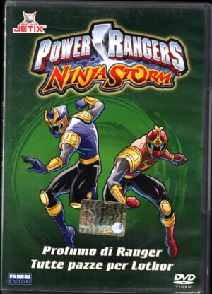 Power Rangers Ninja Storm: Profumo di ranger, Tutte pazze per Lothor. DVD in Italiano. Versione da edicola