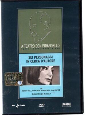 Sei Personaggi in Cerca d'Autore. A Teatro Con Pirandello. Versione da edicola. DVD in Italiano.