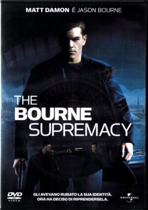 The Bourne Supremacy DVD in Italiano Matt Damon