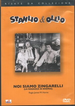 Stanlio e Ollio. Noi Siamo Zingarelli. Versione da edicola. DVD in Italiano
