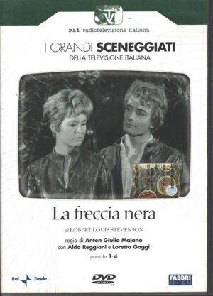 La freccia nera. Prima Parte (Episodi 1-4) (2 DVD). I Grandi Sceneggiati RAI. Versione da edicola. DVD in Italiano.