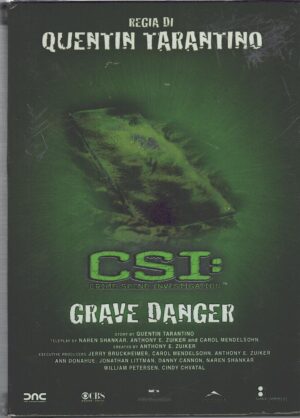CSI Crime Scene Investigation Grave Danger DVD (Quentin Tarantino) con Cofanetto - DVD in Italiano