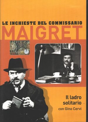 Il ladro solitario (Gino Cervi) - DVD Le Inchieste del Commissario Maigret - Versione da edicola - DVD in Italiano