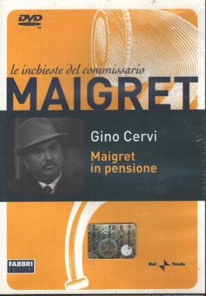 Maigret in pensione - DVD Le inchieste del Commissario Maigret (Gino Cervi) - Versione da edicola - DVD in Italiano