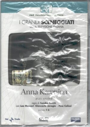 Anna Karenina - Miniserie Completa DVD RAI - (Episodi 1-6) (2 DVD) Grandi Sceneggiati RAI - Versione edicola - DVD in Italiano