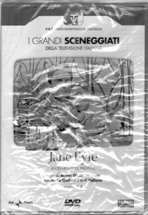 Jane Eyre (Raf Vallone) Miniserie Completa DVD RAI (Episodi 1-4) (2 DVD) Grandi Sceneggiati Rai - Versione da edicola - DVD in Italiano