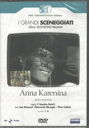 Anna Karenina - Miniserie Completa DVD RAI - (Episodi 1-6) (2 DVD) Grandi Sceneggiati RAI - Versione edicola - DVD in Italiano