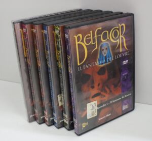 Belfagor il fantasma del Louvre - Opera completa - 6 DVD Yamato video DVD Versione da edicola