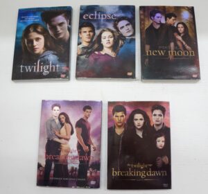 TWILIGHT Serie Completa n. 5 Custodie con Slipcase n. 6 DVD in Italiano Versione da edicola