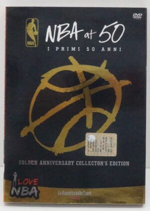 I Love NBA. NBA at 50 I primi 50 anni. DVD in Italiano con Slipcase. Versione da edicola