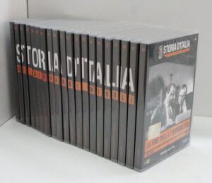 Storia d'Italia di Giovanni Minoli. Raccolta Completa n. 20 DVD in Italiano. Editoriale