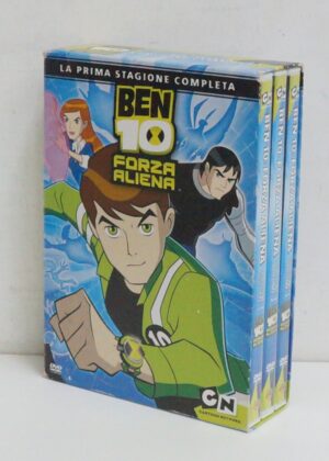 Ben 10 Forza Aliena. Prima Stagione 1 Completa. Episodi 1-13 con 3  DVD in Italiano con Cofanetto